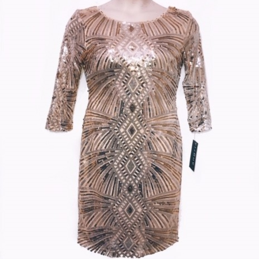 Sangria sequin dress